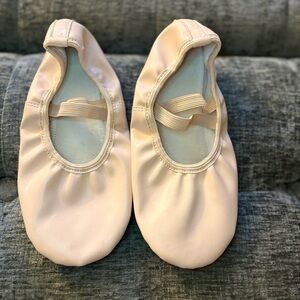 Kids Pink Ballet Slippers